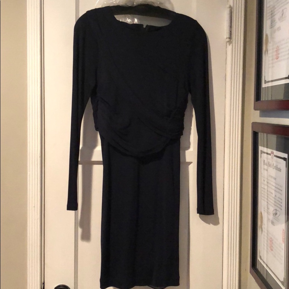 Alice and Olivia Goddess Navy dress size 12